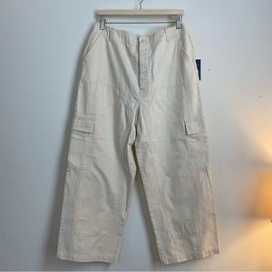 Target - Universal Thread Cargo Pants, Cream - NWT